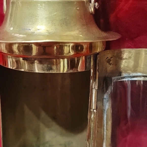 Vintage Nautical or Night Watchman Brass Lamp - circa 1940 - Picture 6 of 7